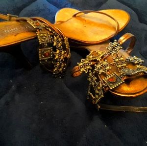 Jeweled Anklet Heels